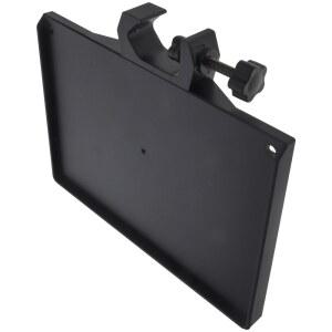 호환 카드 트레이 철 클램프 음악 책상 탁상용 삼각대 선반 스피커 클램프 온 마이크 스탠드 스피커 스탠드 트레이