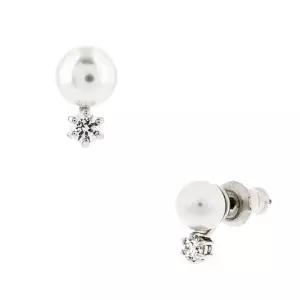 [스와로브스키]5694225 Matrix 진주 스터드 귀걸이