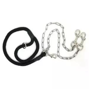 강아지 나일론핸들 쌍고리 스텐 리드줄 1P 산책줄 강아지리드줄 강아지쌍고리줄