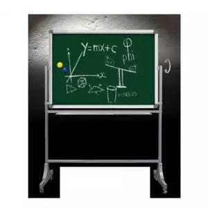 보드마카 사무실 학원 학교 양면 이동식 자석 녹색칠판 120x180