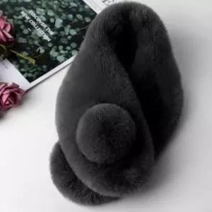 자석머플러 동그리 미니머플러 숏스타일 방한 워머 여자목도리