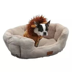 [반려] 방석 팔각 따뜻한 1P 강아지 세탁 쿠션 베이지 대형