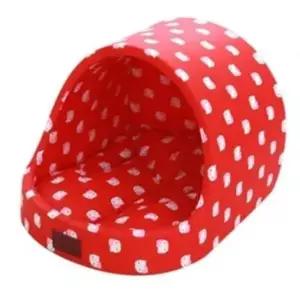 [반려] 1P 강아지 동굴 쿠션 휴식 하우스 베드 방석 중형