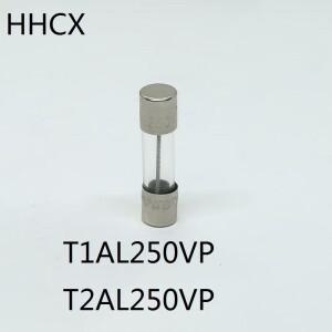 1개/몫 시간 지연 유리 퓨즈 T1AL250VP 5x20mm 느린 블로우 250V 1A 2A 크기: