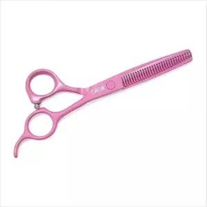 [반려] 컬러 숱가위 미용 모모 핑크 HY-302