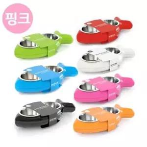 [반려] 식기 hing 패션쌍식기 핑크 강아지 물고기