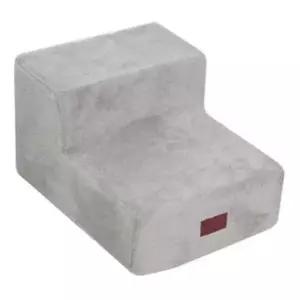 [반려] 그레이 계단 1P 스텝 강아지 일반스펀지 2단 침대