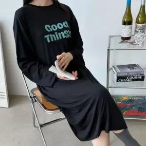 원피스 하 여름 반팔 흰둥이잠옷 민소매 OPS 드레스