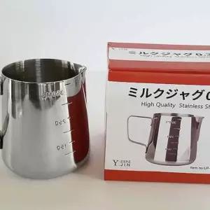 [무료배송] 스팀 우유 피쳐 350ml 스팀컵 커피 거품기