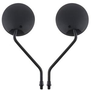 [호환품]Saisika 범용 바이크 오토바이 라운드 사이드 백미러 전자 자전거 스쿠터 8mm 10mm 2 개