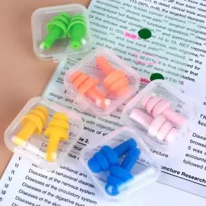 실리콘 귀마개 세트 10개입 사격 소음