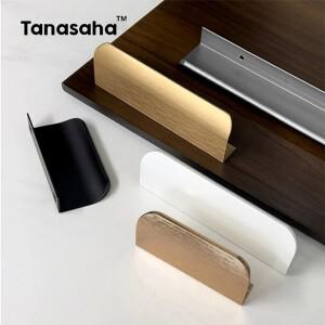 숨겨진 캐비닛은 서랍 손잡이를 당깁니다 침실 문 알루미늄 스틸 주방 찬장 문은 가구 하드웨어를