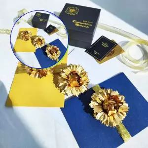 쌍문상회 지금 필요한 금카네이션 용돈봉투 어버이날 선물 골드박스 돈상자 효도 스승의날