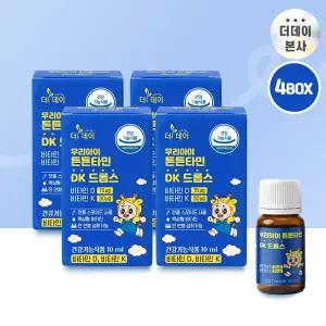 우리아이 튼튼타민 DK (10mlx4병) 드롭스 600IU 어린이 유소아 비타민D 액상