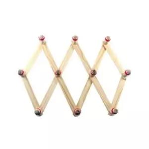 [생활] 자바라 다용도 의류 문행거 보관 나무 옷걸이 45CM