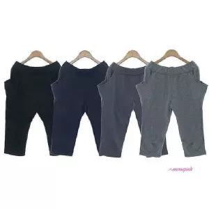 옆주머니바지 시원한 마 반 쿨링 냉감 배기바지 7부 여름용 냉감마 아이스 쿨시원한 반쿨링abc513