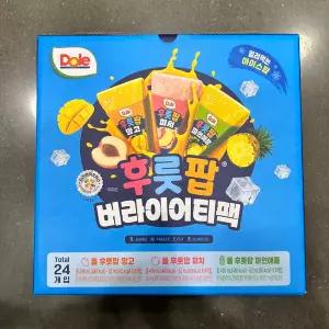 DOLE 돌 후룻팝 버라이어티팩 62ml x 24입