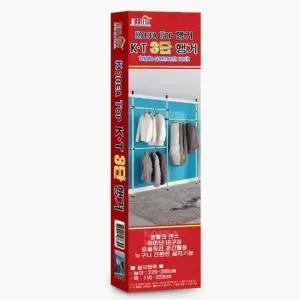 [라일리생활건강] Rly 3단 폴 행거 일반 25mm 옷방행거 원룸행거