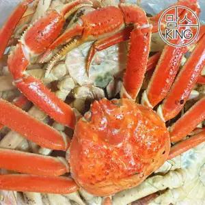 [맘스킹]정성씨푸드 러시아대게 A급 마가단/동사할린/프리모리 자숙대게 4KG(4-5마리)