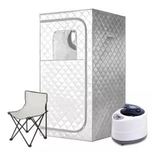 가정용 사우나 이동식 욕조기 스팀 원적외선 홈 한증막 개인목욕탕 건식 찜질기