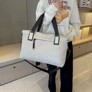 텍스처 라이트 데일리 여행 보스턴백 BS64 확장형 여행 심플