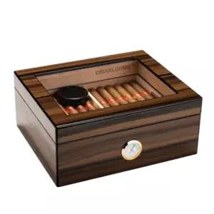 시가 휴미더 삼나무 온습도 조절 보관함 원목 케이스 씨가박스 목재 홀더