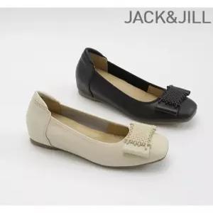 [잭앤질]잭앤질 쿠션감 좋은 소가죽 키높이 플랫(JC4Z522)