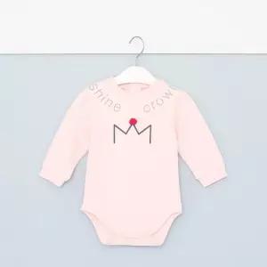 [달퐁]큐비앤맘 올리비아 여아 멜란 양면 바디슈트