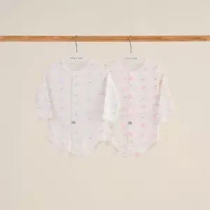 [달퐁]큐비앤맘 러블리베어 전타 바디슈트