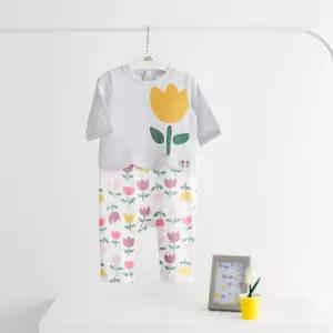 [달퐁]달퐁 빅플라워 싱글 우주복