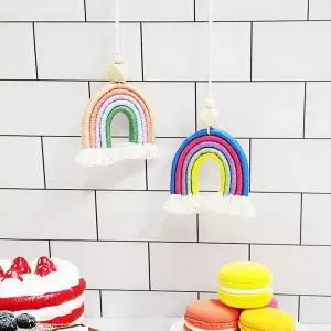 벽장식 모빌 무지개 칼라 알록달록 감성 인테리어장식