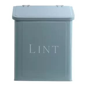 세탁실용 마그네틱 보푸라기 상자 2.5리터 용량 세탁 쓰레기통 메도우 블루 벽걸이 만족도 보장