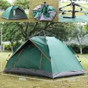 오토텐트 2~3인용 아우터 원터치 텐트 그린