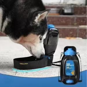 [반려] 1P 대용량 산책 접이식 외출 물통 강아지 1.3L 대형견