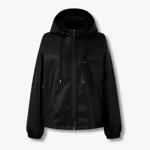 [백화점 홈쇼핑 정품] 스튜디오 톰보이 탈착 후디 신세틱 레더 점퍼(9105361104).EL