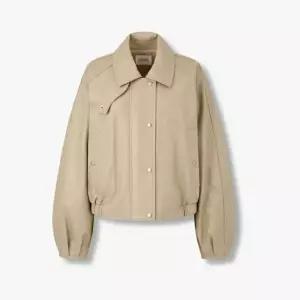 [백화점 홈쇼핑 정품] 스튜디오 톰보이 숏 보머 신세틱 레더 점퍼 (9105361101).EL