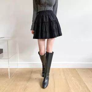 [하프클럽/]여자 귀여운 클래식 캐쥬얼 티어드 쁘띠 스커트