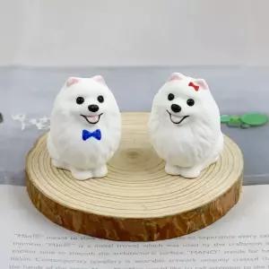 포메라니안 동물 납골당 피규어 강아지 미니어처