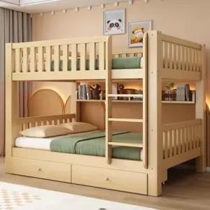 이층침대 계단 직원 기숙사 단단한 기타 벙커 서랍 침대