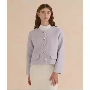 [숲][SOUP] 펄 버튼 덤블 재킷 (SAAJKF1)