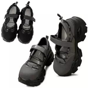 [카미엣뮤즈]엘라스틱 스트링 어글리 스니커즈_KM24w072