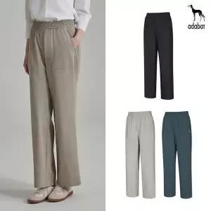 [하프클럽/] 26SS 기능성 쿨링 찰랑 팬츠 3종, 여성(세미와이드 핏)