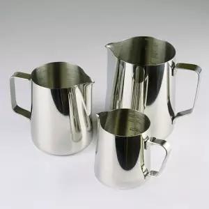 [골드스마일]스테인레스 눈금형 밀크저그 1000ml 우유 스팀피쳐