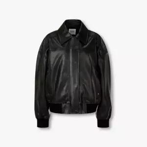 [백화점 홈쇼핑 정품] 스튜디오 톰보이 신세틱 레더 보머 점퍼(9105361106).EL