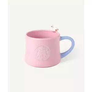 STARBUCKS 스타벅스 커피 티 텀블러 젤리덕 핑크 머그 296ml 625640
