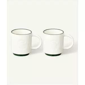 STARBUCKS 스타벅스 커피 티 텀블러 시그니처 사이렌 머그 237ml 2P 세트 625605