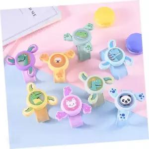 흔들면 빛나는 동물 캐릭터 손목 밴드 야외 활동 벌레 퇴치 어린이 장난감 팔찌