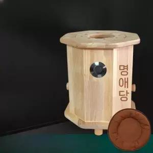 등받이 찜질기 원목 가정용 훈증 세트 벤치 좌훈기 출산 좌훈의자 좌욕 좌뜸 산모