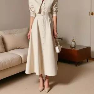 코코로안 트렌치코트 원피스 롱원피스 하객룩