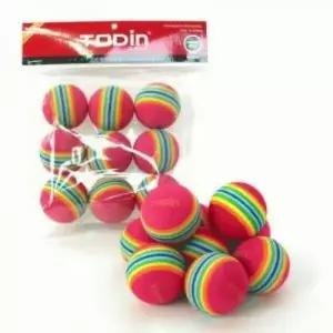 레인보우 스폰지볼 1팩 9개입